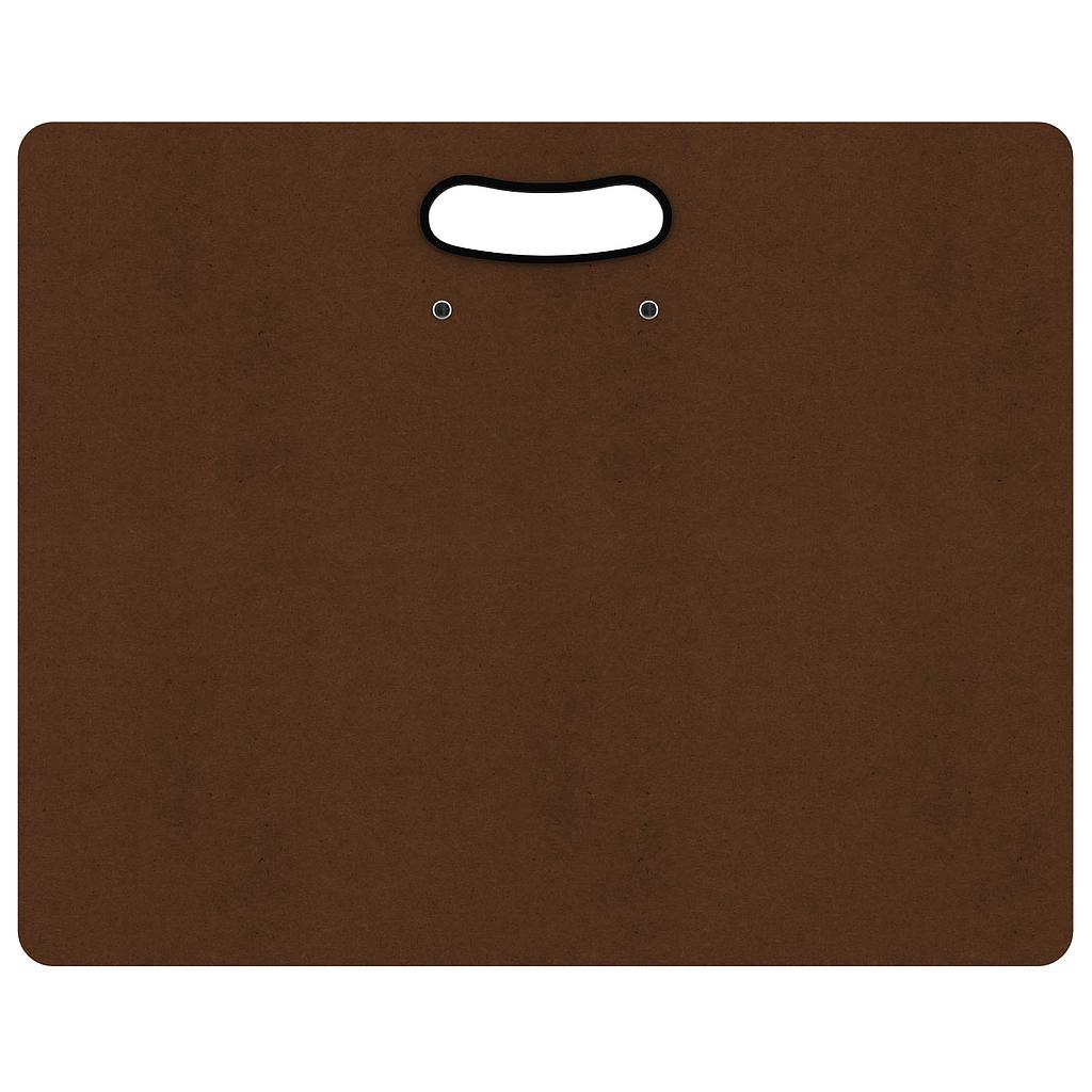 Fiberboard Ledger Sized Handle Board w/Holes